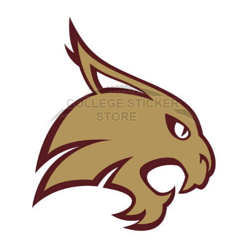 Diy Texas State Bobcats Iron-on Transfers (Wall Stickers)NO.6552